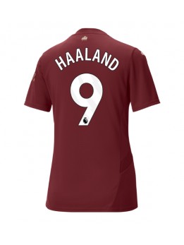 Manchester City Erling Haaland #9 Zenski Rezervni Dres 2024-25 Kratak Rukavima